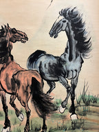 Horses Under a Tree