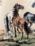 Horses Under a Tree