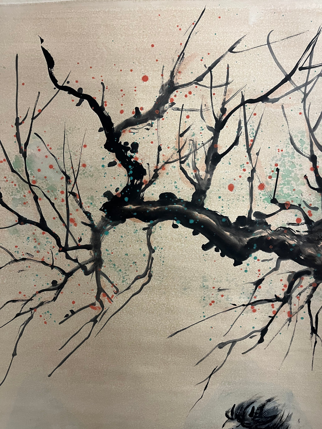 Horses Under a Tree