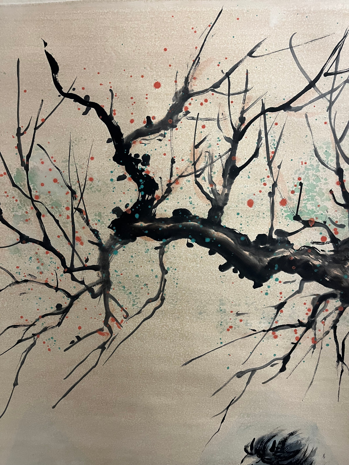 Horses Under a Tree